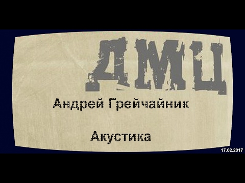 Видео: Андрей Грейчайник (ДМЦ). Акустика. 17.02.2017