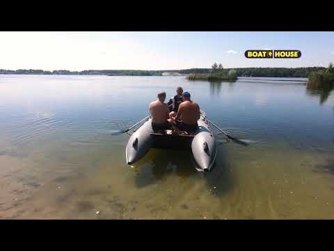 Видео: Скоростная глиссирующая рыболовная лодка | High-speed planing fishing boat BOBER BOATHOUSE