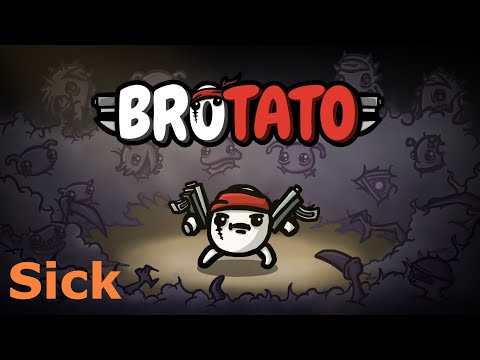 Видео: Brotato. Не кашляй! Sick.