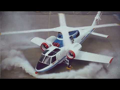 Видео: Летающий парадокс: S-72 Сикорского — крылья-лопасти и несбывшаяся мечта | История