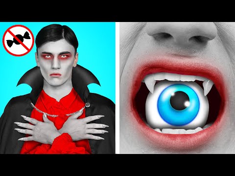 Видео: Как Пронести Сладости на Хэллоуин Вечеринку от BaRaDa Challenge