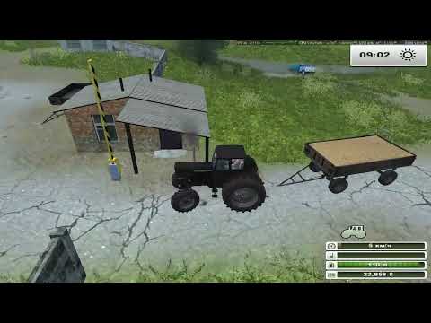 Видео: FarmingSimulator 2013.Карта :Бухалово.Продолжаем убирать пшеницу.Серия 27.