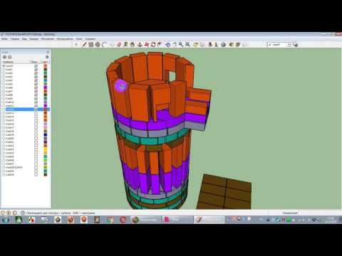 Видео: Печь круглая отопительная