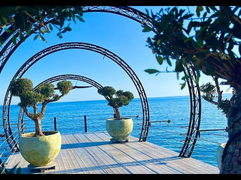 Видео: КРЫМ. ЯЛТА новый пляж Sky Beach  и пляж Ялта Интурист, чем удивили