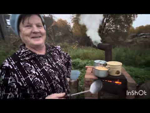 Видео: Шашлычок и печка.