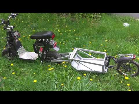 Видео: DIY Bike Trailer/Самодельный велоприцеп