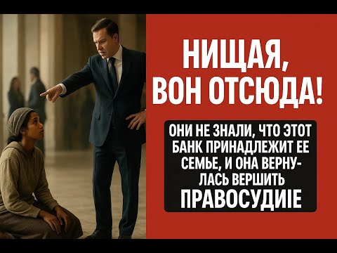 Видео: Ее унизили и вышвырнули из банка, не подозревая, что она вернулась забрать то, что ей принадлежит