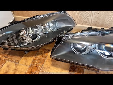 Видео: BMW F10 Реставрация фар. Часть 2
