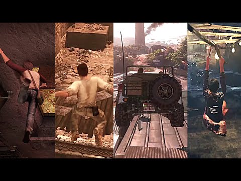 Видео: Uncharted — Лучшие сцены погони