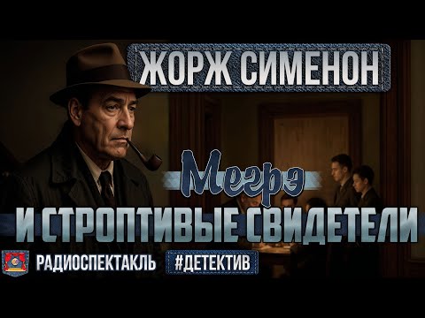 Видео: Радиоспектакль МЕГРЭ И СТРОПТИВЫЕ СВИДЕТЕЛИ Жорж Сименон (Волков, Толмачёва, Борзунов, Каневский)