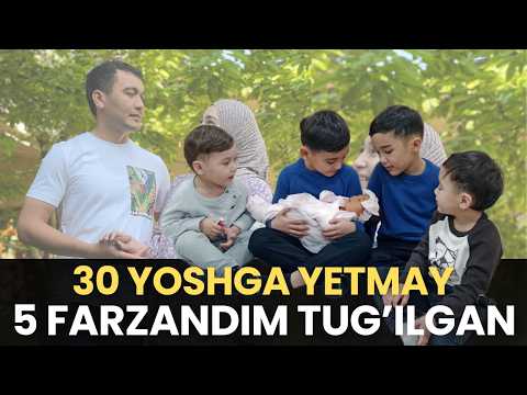 Видео: O'TTIZGA YETMAY BESH BOLA | ЎТТИЗГА ЕТМАЙ БЕШ БОЛА | HAYOTIMDA ALLOHNING GO'ZAL MO'JIZALARINI KORDIM