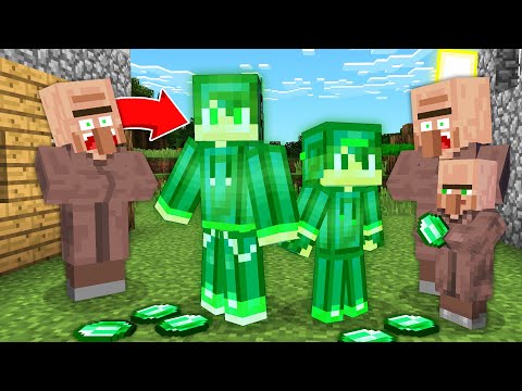 Видео: Мы стали ИЗУМРУДНЫМИ в Майнкрафте ! Вова и Витя 😱😱😱 ТРОЛЛИНГ