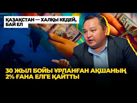 Видео: "Ұрланғаны 200 млрд $, сыртқы қарызымыз 163 млрд $" - Мақсат Халық