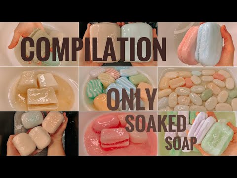 Видео: ASMR / Compilation Soaked Soap | АСМР /  Подборка / Размокшее Мыло