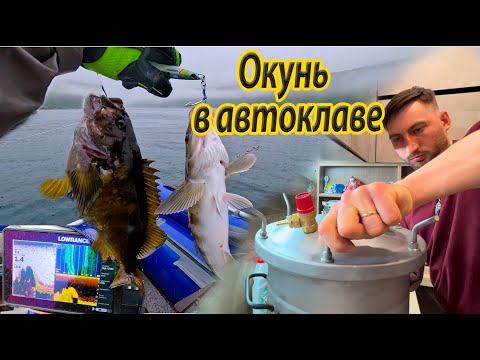 Видео: Ливень 😲 | Клюет на каждом забросе | Готовлю консервы в автоклаве