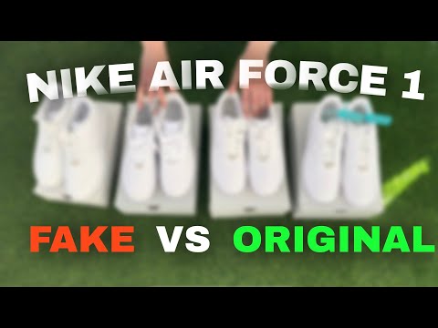Видео: КАК ОТЛИЧИТЬ ОРИГИНАЛЬНЫЕ NIKE AIR FORCE 1 ОТ РЕПЛИКИ? ПАЛЬ против ОРИГИНАЛА!