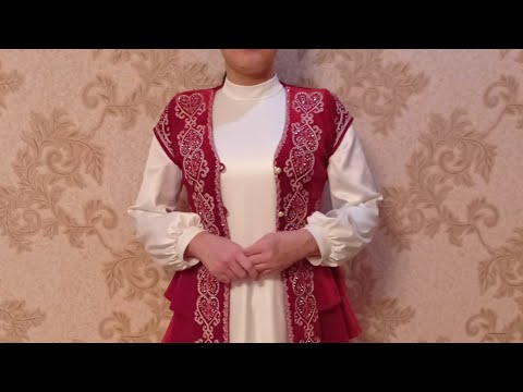 Видео: Ақ көйлек  50 размер