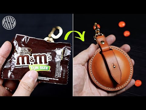 Видео: Изготовление самой роскошной шоколадной коробки | Кожаное ремесло ASMR