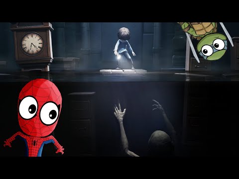 Видео: Little Nightmares – ВОДЯНОЙ – СПАЙДЕР И НИНДЗЯГО