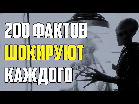 Видео: 200 ШОКИРУЮЩИХ ФАКТОВ, О КОТОРЫХ ВЫ ДАЖЕ НЕ ПОДОЗРЕВАЛИ
