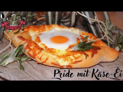 Видео: Pide mit Käse und Ei (Georgian Cheese Bread)-Хачапури | Einfach und Lecker💯Просто и Вкусно