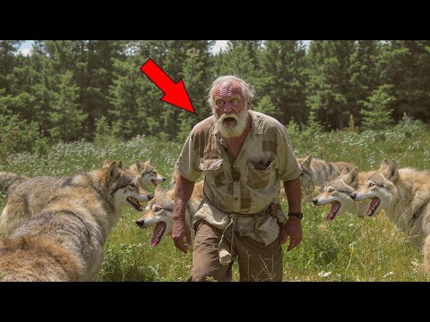 Видео: Деревенский пастух пропал на неделю… Волки привели его домой живым и невредимым!