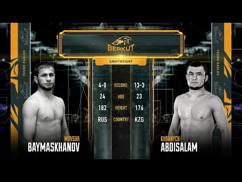 Видео: BYE 8: Мовсар Баймасханов vs. Абдисалам Кубанычбек | Movsar Baymaskhanov vs. Abdisalam Kubanychbek