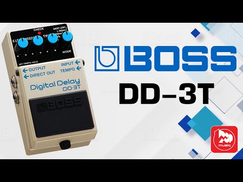 Видео: Гитарная педаль BOSS DD 3T (легендарный дилей теперь с Tap Tempo)