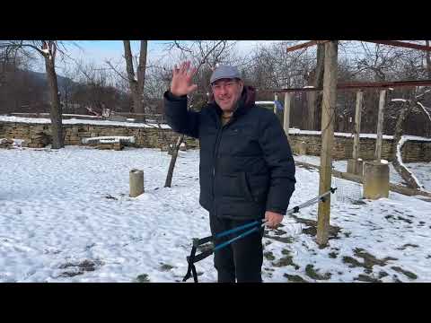 Видео: Зима в Болгарии. Скалско. Позитив на снегу. Переселенцы из Израиля в болгарском селе зимой.