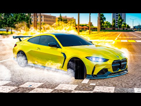 Видео: ЧТО С НЕЙ СТАЛО?! BMW M4 G82 ИСПОЛНЯЕТ НА ЗАДНЕМ ПРИВОДЕ! ( Radmir RP )