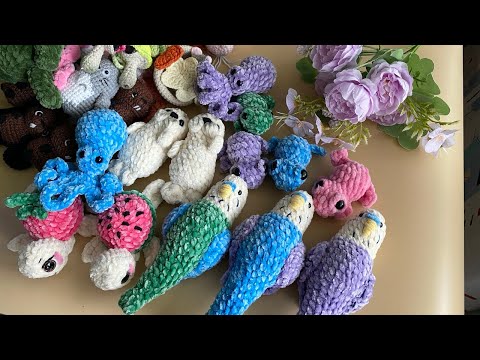 Видео: Мой рекорд вязания игрушек за 10 дней🥳