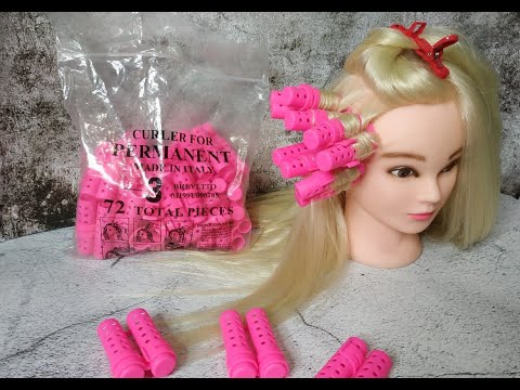 Видео: Итальянские Бигуди Brevetto для спиральной завивки волос. Биозавивка