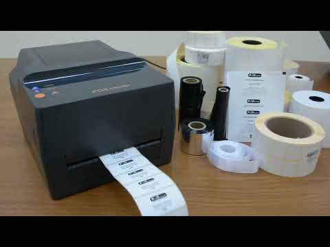 Видео: Термотрансферный принтер этикеток "POScenter TT-100USE"