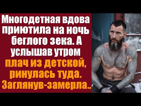 Видео: Многодетная вдова приютила на ночь беглого зэка. А когда услышала плач из детской, ринулась туда..