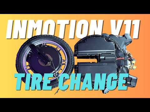 Видео: Замена шин InMotion V11