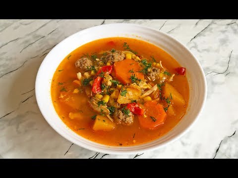 Видео: Мексиканский Суп / Mexican Soup / Мексиканская Кухня