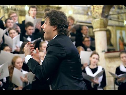 Видео: С.Рахманинов "Всенощное Бдение" Дирижер - Д. Корчак Успенский собор Московского Кремля 30.04.2015