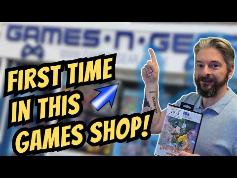 Видео: Посещаем игровой магазин Games N Gear в Уэльсе! — Забираем ретро-игры для N64, Master System и PS...