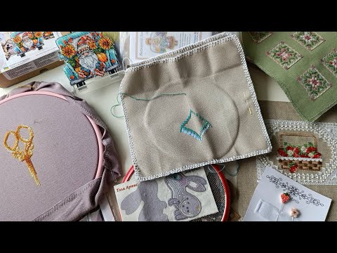 Видео: Вышивка крестиком. Итоги мая. Финиши, старты, покупки