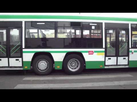 Видео: Buses in Moscow, Russia - Автобусы в Москве 2010!