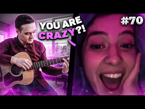 Видео: Фингерстайл Гитарист Поразил Иностранцев Самыми СЛОЖНЫМИ и МОЩНЫМИ Композициями в Чат Рулетке #70