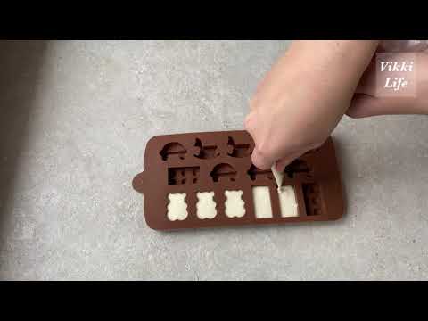 Видео: Шоколадные фигурки в силиконовой форме | Темперирование шоколада