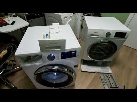 Видео: Сушильная и стиральная машина Siemens iq500(BOSCH Serie6).Спустя 5 лет работы.Современная надежность