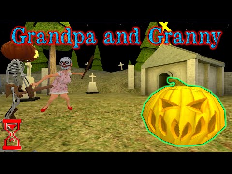 Видео: Новая Хэллоуинская миссия // Grandpa And Granny Two Night Hunters