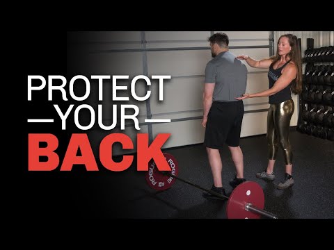 Видео: Исправление техники становой тяги: разгибание спины против сгибания