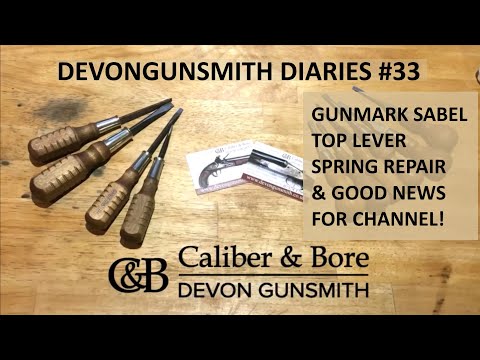 Видео: Devongunsmith Diaries #33 Ремонт верхнего рычага Gunmark Sabel: Плюс несколько хороших новостей д...