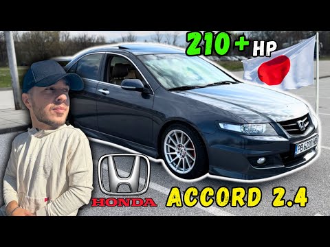 Видео: Honda Accord 2.4 i-Vtec Executive - Mugen 210+ кс