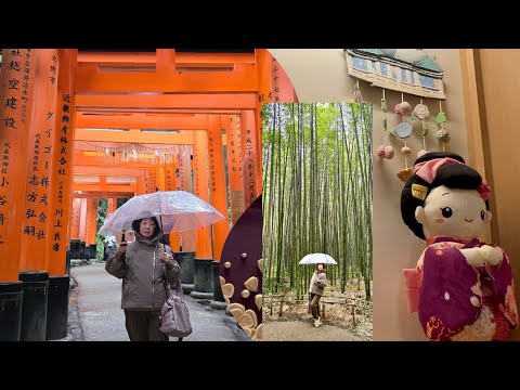 Видео: Япония 2025/ Арашияма-бамбуковый лес/магазины GU, Uniqlo/Храм Инари/