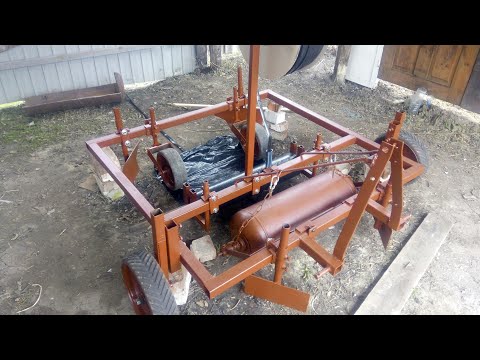 Видео: Пленкоукладчик для минитрактора ловол 244
