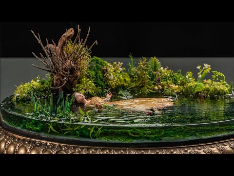 Видео: Офелия Джона Эверетта Милле в миниатюре / KINGROON KP6 MONO